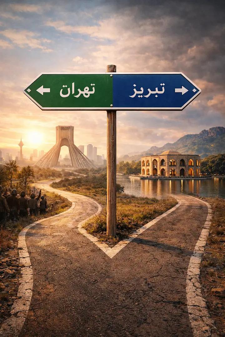 ایراندا سیاسی کئچید دؤورو و میللی ایرادهنین تنتنهسی حاقؽندا گونئی آذربایجان جۆمهورییت پارتیاسؽنین (آجپ) رسمی بیلدیریشی.